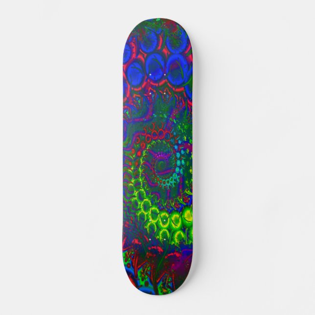 Skateboard Bonkers 3D Fractal (Anverso)