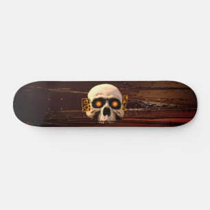 Skateboard Boo Skull
