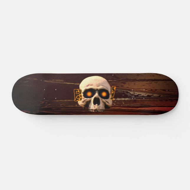 Skateboard Boo Skull (Horz)