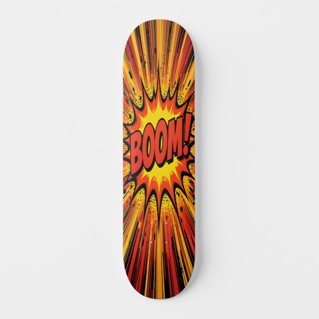 Skateboard ¡BOOM! Pop Art Explosion Edition 2 (Anverso)