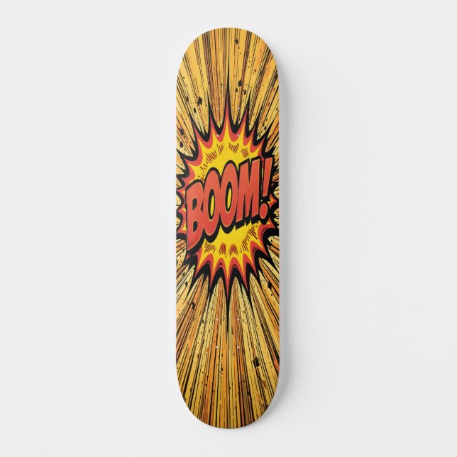 Skateboard ¡BOOM! Pop Art Explosion Edition 3 (Anverso)