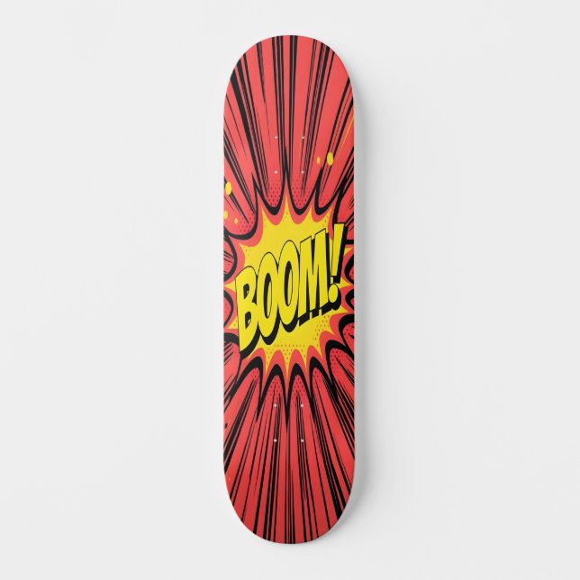 Skateboard ¡BOOM! Pop Art Explosion Edition 5 (Anverso)