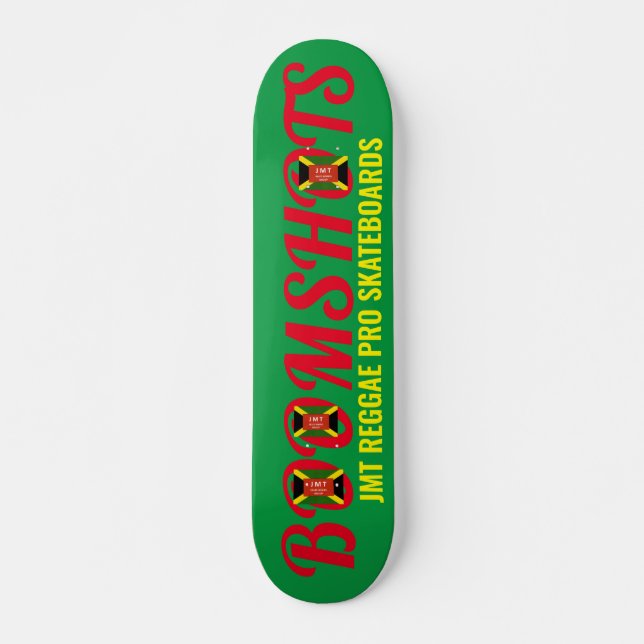 Skateboard BOOMSHOTS JMT Skateboard, 73/7" Deck (Anverso )