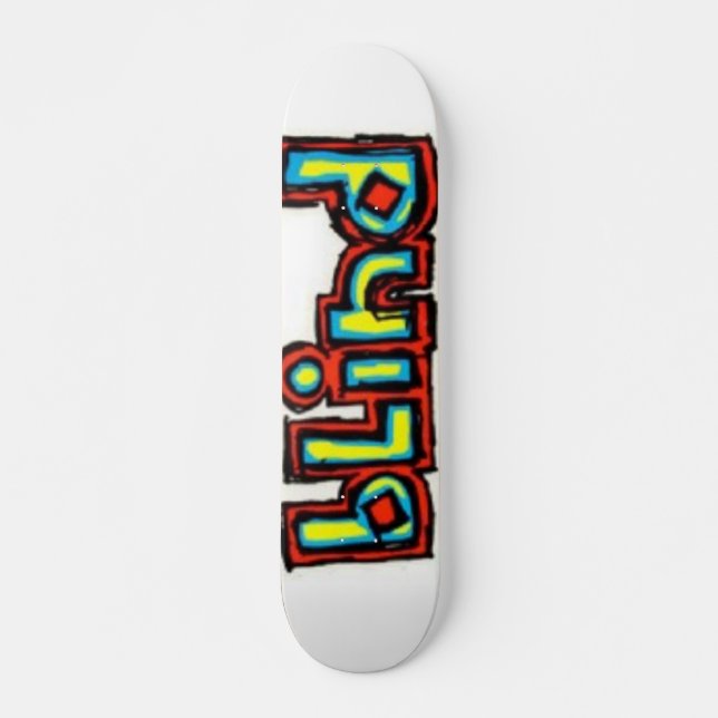 Skateboard bord ciego (Anverso )