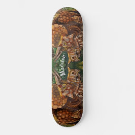 Skateboard Bosque de Triceratops