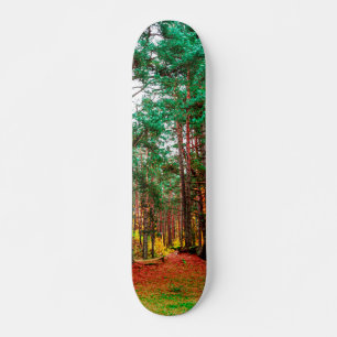 Skateboard Bosque mixto de otoño