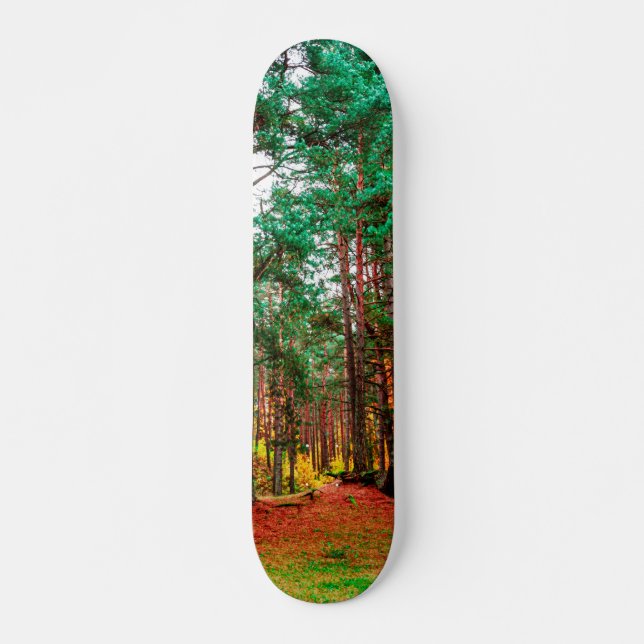 Skateboard Bosque mixto de otoño (Anverso )