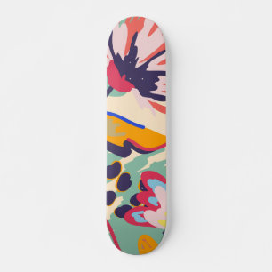 Skateboard Bosque y rosas