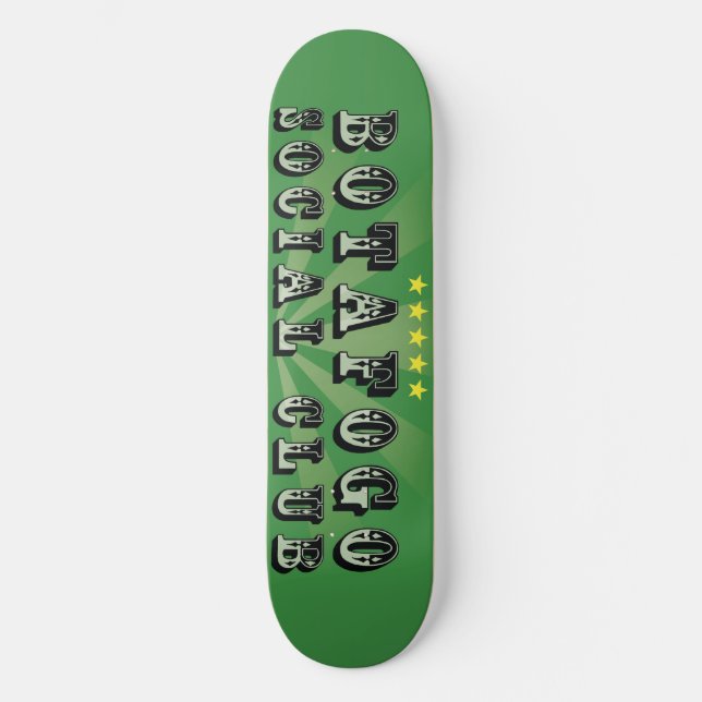 Skateboard Botafogo Social Club Old School Decks (Anverso)