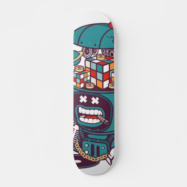 Skateboard Bote de cubo (Anverso )