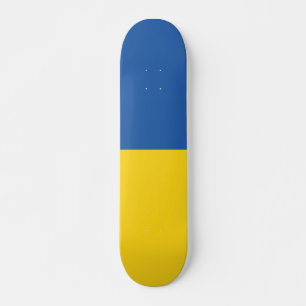 Skateboard Botón Bandera de Ucrania