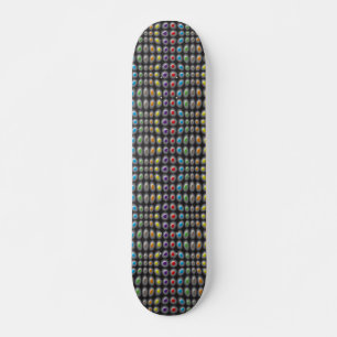 Skateboard Botón Pinchado