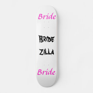 Skateboard Bridezilla Bride