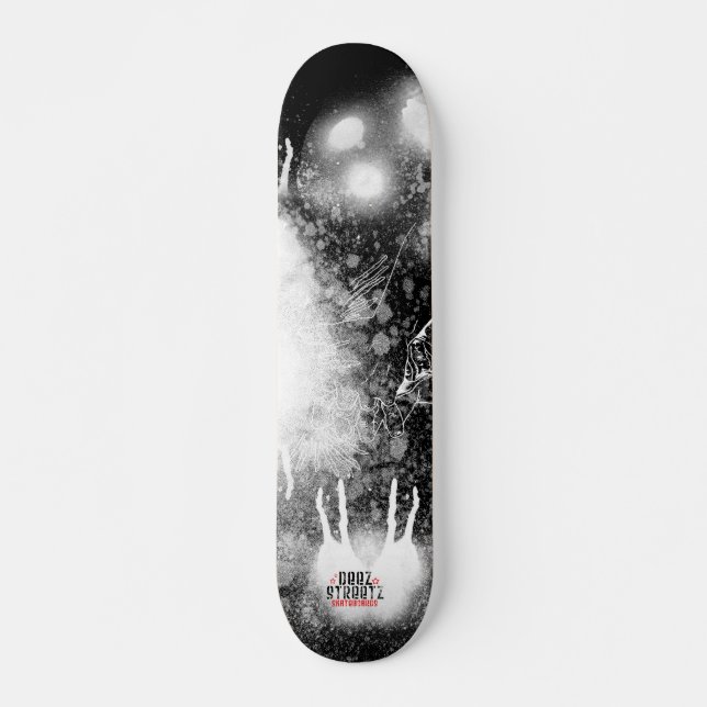 SKateboard brillante de mente (Anverso )