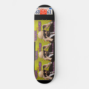Skateboard BRO NUM PEACE SIGNS