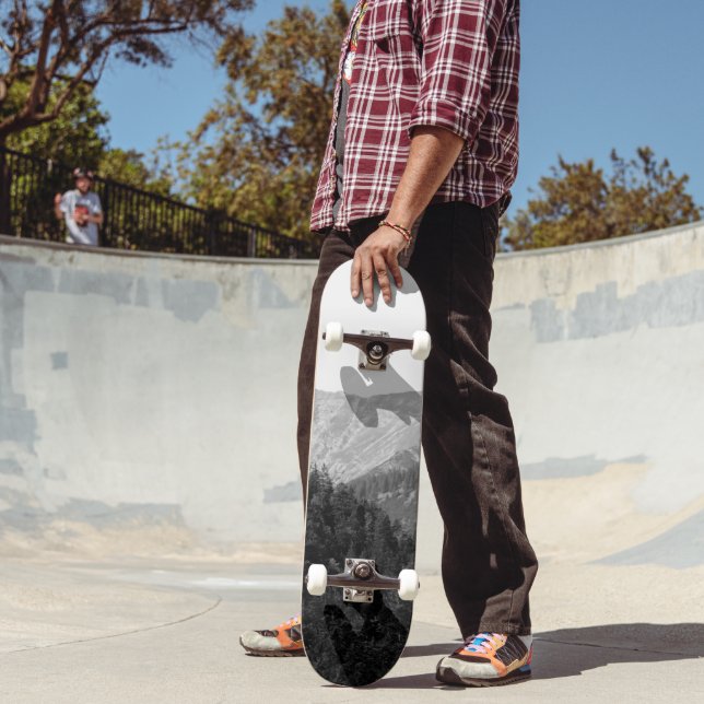 Skateboard Bromas de Árbol de Montaña #4 #cabin #decoración # (Exterior 2)