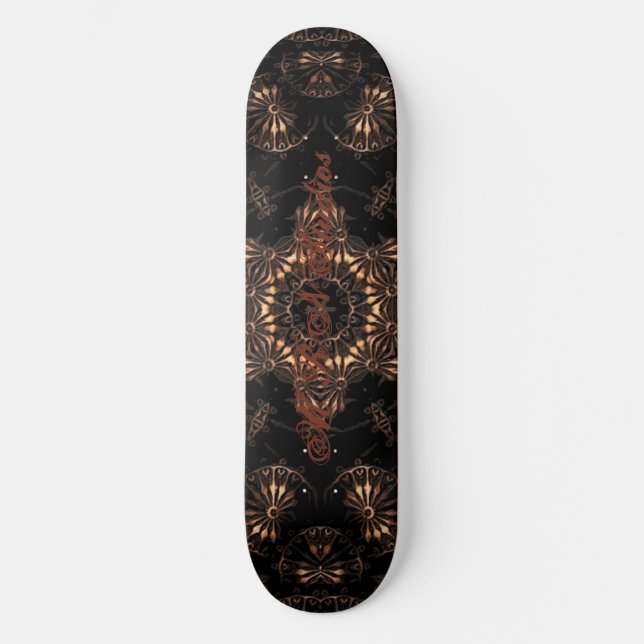 Skateboard Bronce Age Mandala (Anverso)