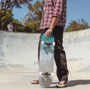 Skateboard Brotes de la línea costera tropical #1 #océano #pa