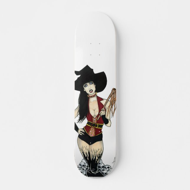Skateboard Bruja de la muerte (Anverso )