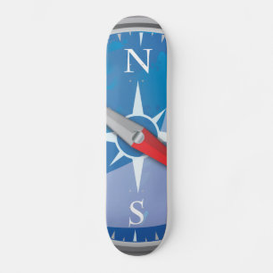 Skateboard Brújula