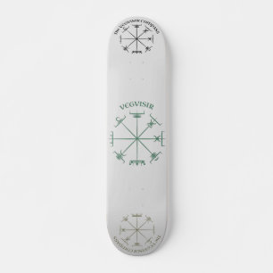 Skateboard Brújula Vegvisir