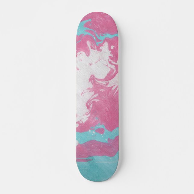 Skateboard Buberry swirl (Anverso )