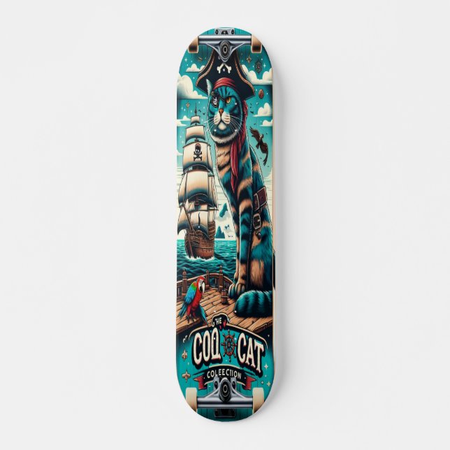 Skateboard Buccaneer Whiskers (Anverso )