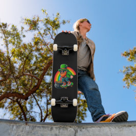 Skateboard Buena suerte Leprechaun