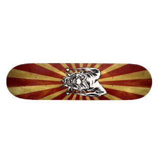 Skateboard Bufón enojado