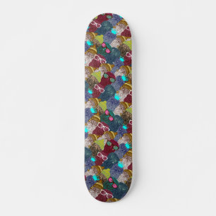 Skateboard Búho en la corona