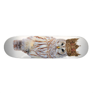 Skateboard Búho real #1
