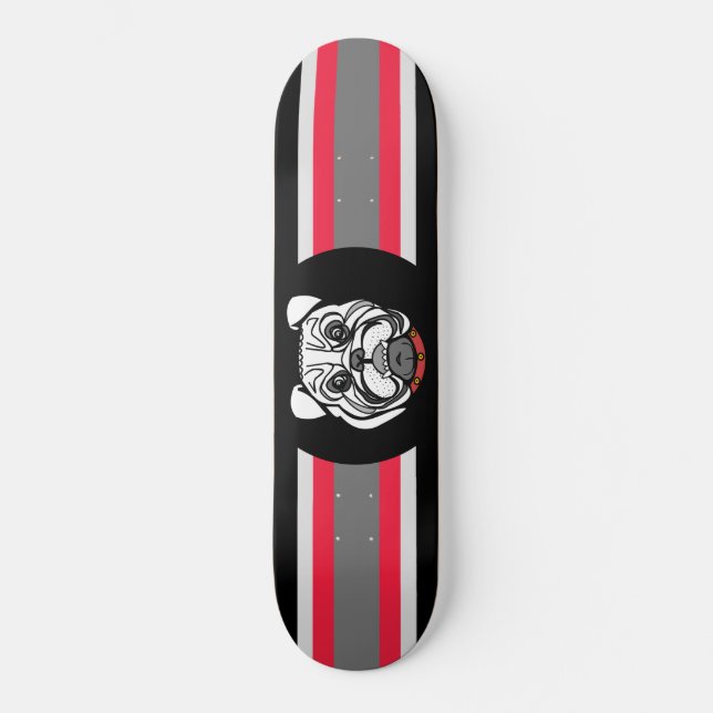 Skateboard bulldog (Anverso)