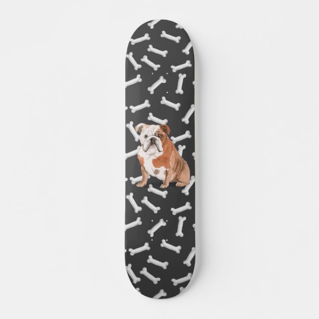 Skateboard Bulldog (Anverso )
