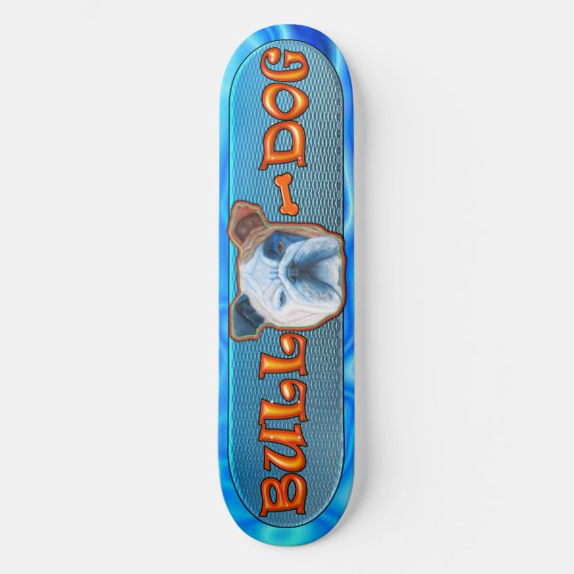 Skateboard bulldog (Anverso)
