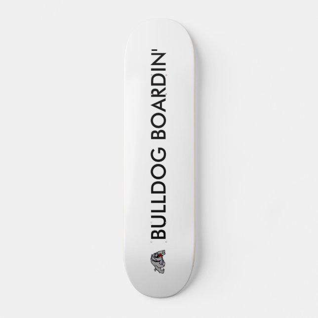 Skateboard Bulldog Boardin (Anverso)