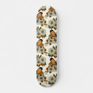Skateboard Bullfinch en florales otoñales 2