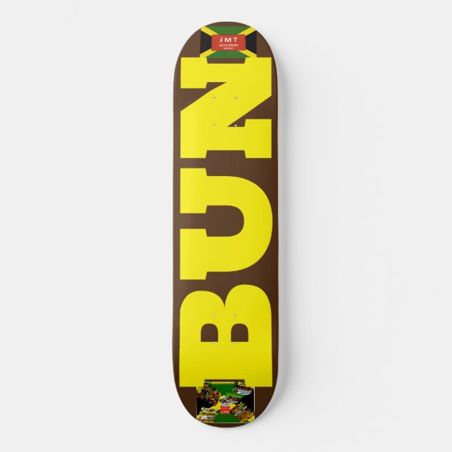 Skateboard BUN. Mesa de patinaje de 1/4" OFICIAL 8 (Anverso)
