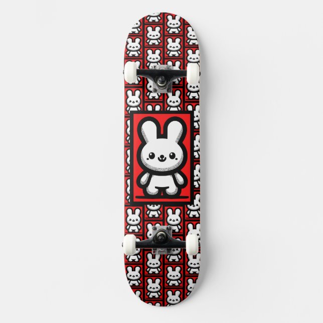 Skateboard Bunny (Anverso)