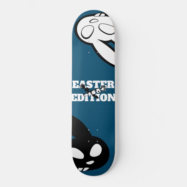 SKATEBOARD BUNNY DE LA CABEZA DE HUESO ORIENTAL (Anverso)