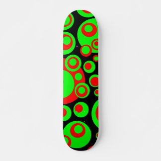 Skateboard Burbujas abstractas 04