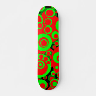 Skateboard Burbujas abstractas 05