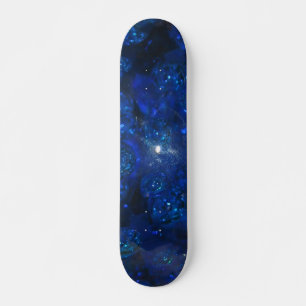 Skateboard Burbujas de cristal azules de Falln