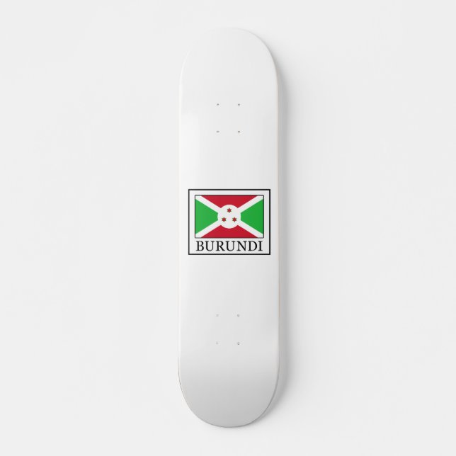 Skateboard Burundi (Anverso )