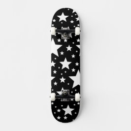 Skateboard BW Stars