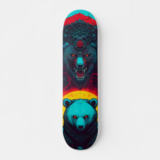 Skateboard BZ War Bear Official Madness Personalizado Skatebo