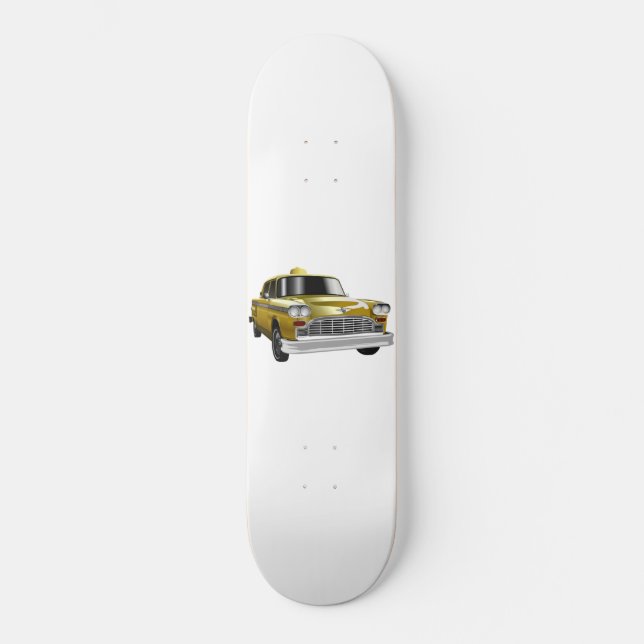 Skateboard Cab de cosecha amarilla de Nueva York (Anverso)