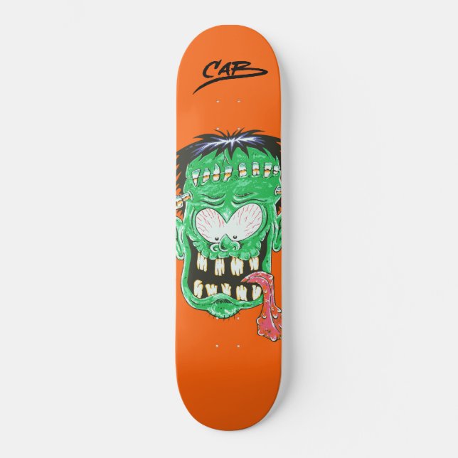 Skateboard Caballero "Franky " de Steve (Anverso)