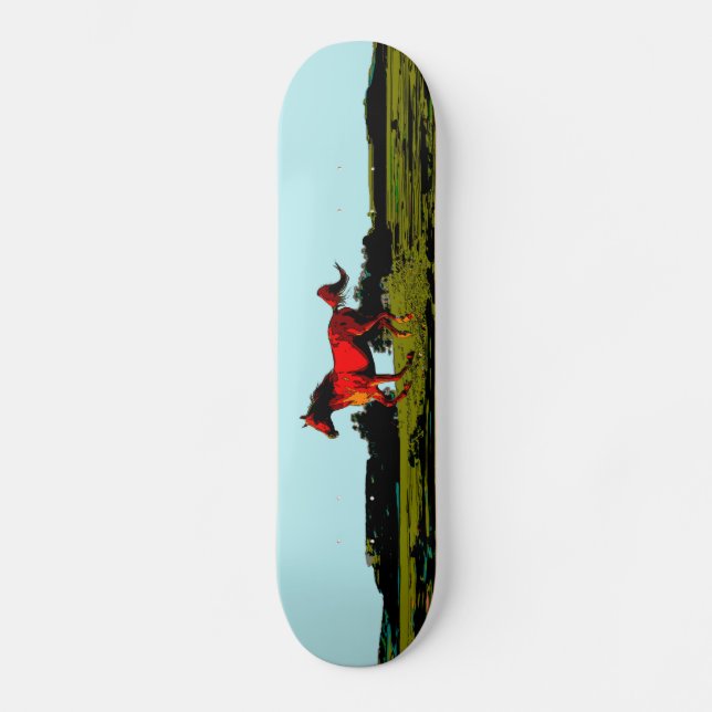 Skateboard Caballo (Anverso)