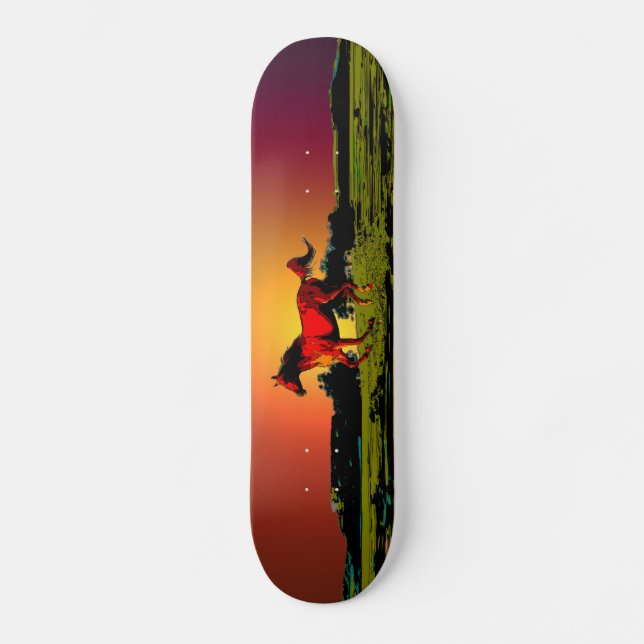 Skateboard Caballo (Anverso)