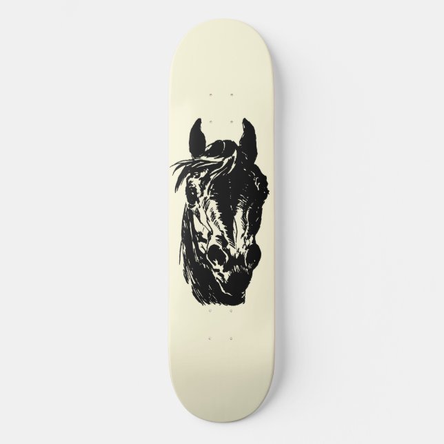 Skateboard Caballo Fan Club (Anverso)